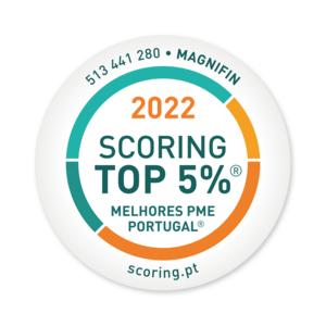 Selo SCORING TOP 5% - Melhores de Portugal 2022 | MagniFin